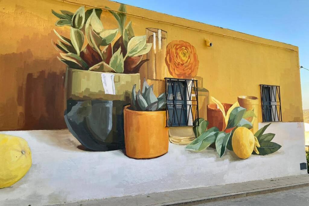 Casa típica de pueblo andaluz Vila Villanueva de San Juan Exterior foto