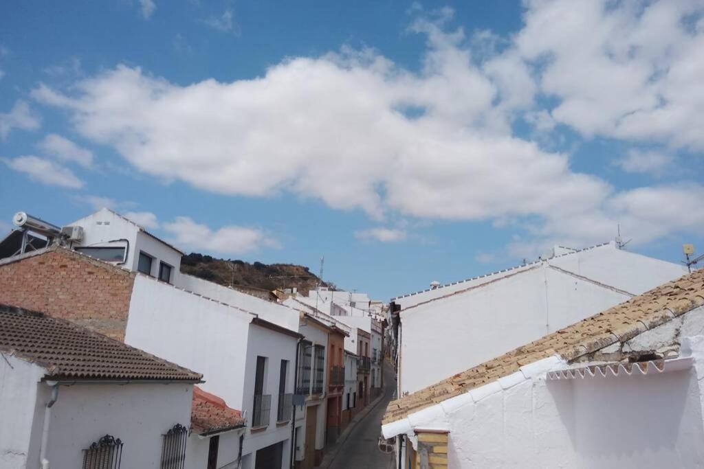 Casa típica de pueblo andaluz Vila Villanueva de San Juan Exterior foto