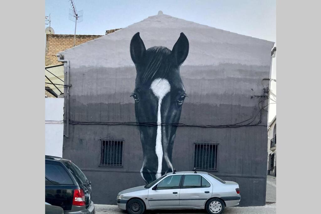 Casa típica de pueblo andaluz Vila Villanueva de San Juan Exterior foto