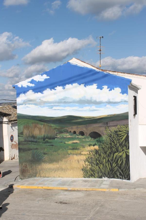 Casa típica de pueblo andaluz Vila Villanueva de San Juan Exterior foto